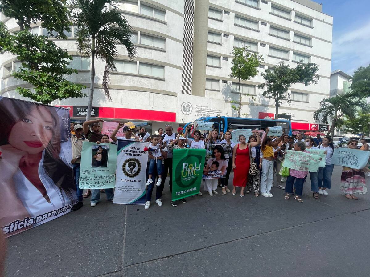 En Santa Marta exigen la captura de presunto feminicida