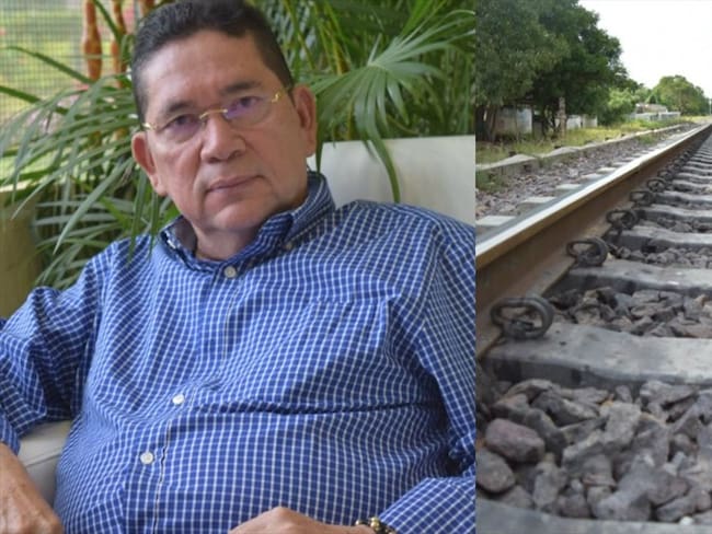 El alcalde de Aracataca, Pedro Javier Sánchez Rueda, anunció que no permitirá la construcción de una segunda línea férrea en el casco urbano del municipio. Foto: Alcaldía de Aracataca