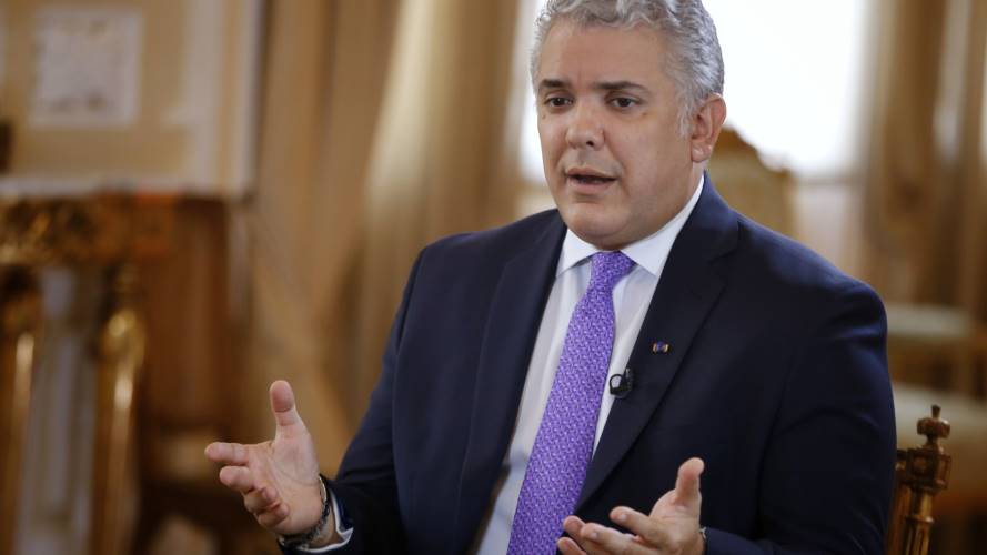 Iván Duque. Presidente colombiano. Créditos: Colprensa