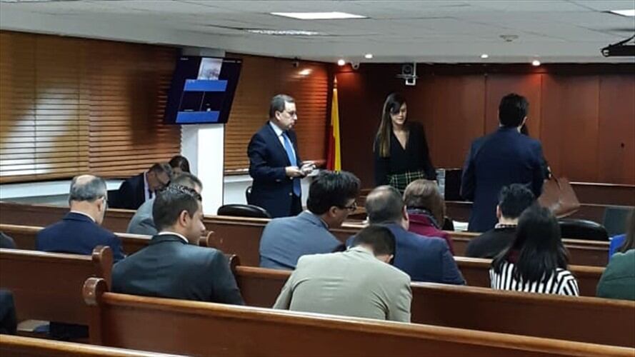 En los juzgados de Paloquemao se  encuentra José Elias Melo, ex presidente de Corficolombiana. Foto: Laura Palomino