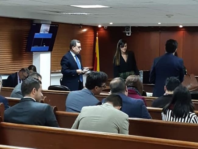 En los juzgados de Paloquemao se  encuentra José Elias Melo, ex presidente de Corficolombiana. Foto: Laura Palomino
