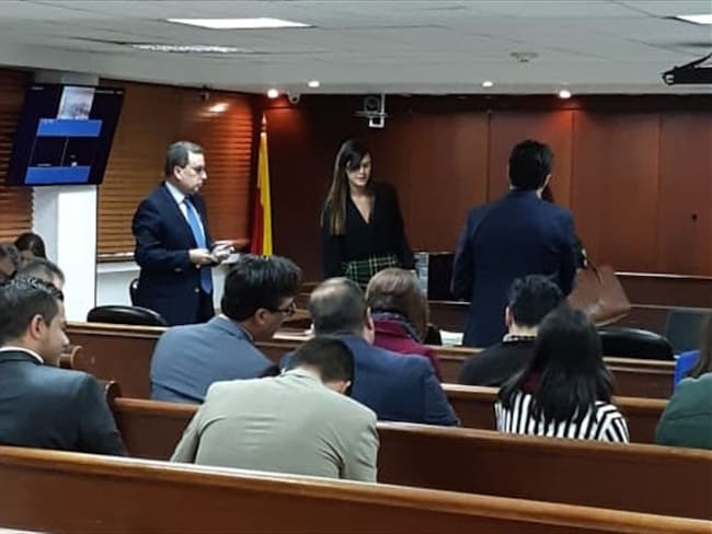 En los juzgados de Paloquemao se encuentra José Elias Melo, ex presidente de Corficolombiana. Foto: Laura Palomino