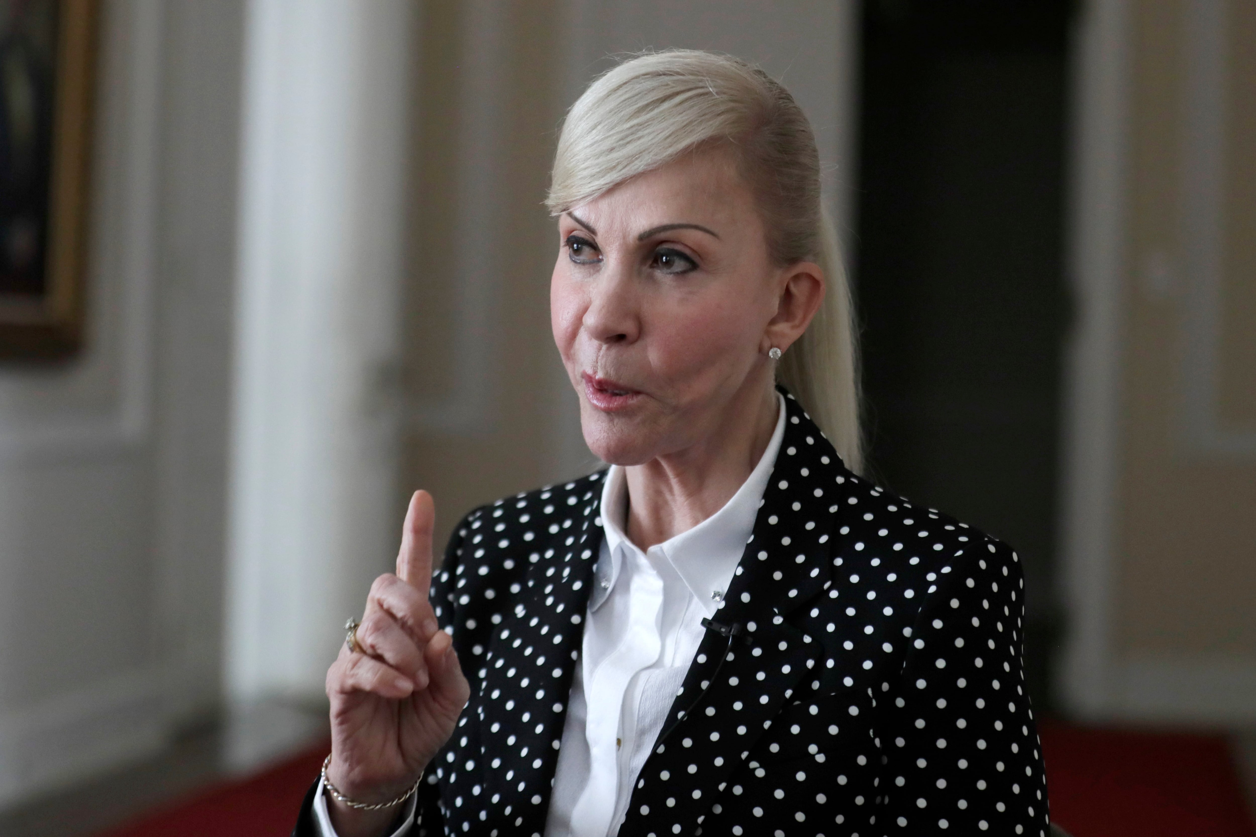 Gobernadora del Valle, Dilian Francisca Toro. EFE/ Carlos Ortega