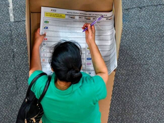 ¿Usted por quién no votará?. Foto: Getty Images / LUIS ROBAYO