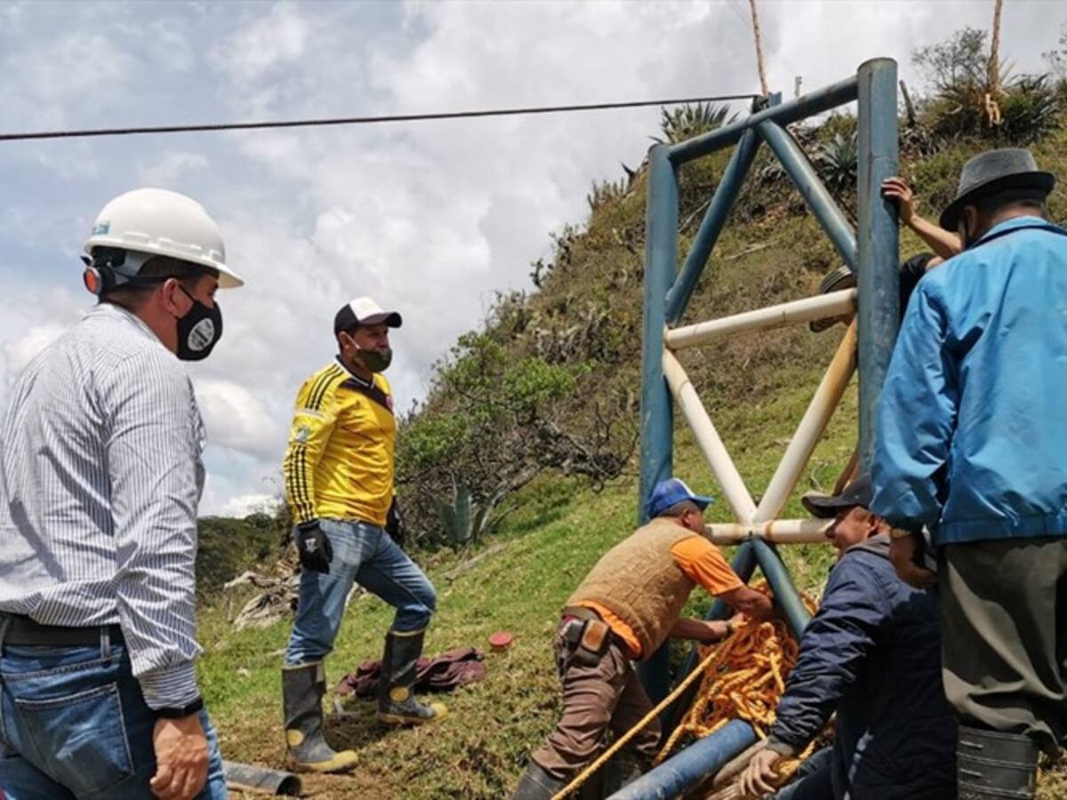 Más de 1.500 habitantes en Tópaga se podrían quedar sin agua potable por el invierno
