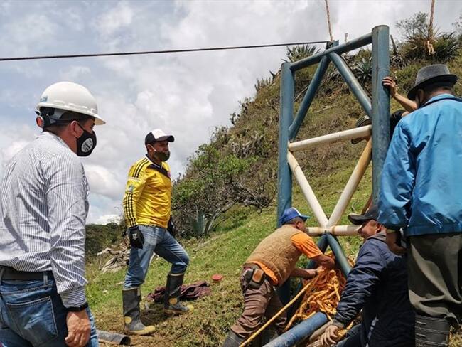 Se adelanta limpieza de cunetas. Foto: W