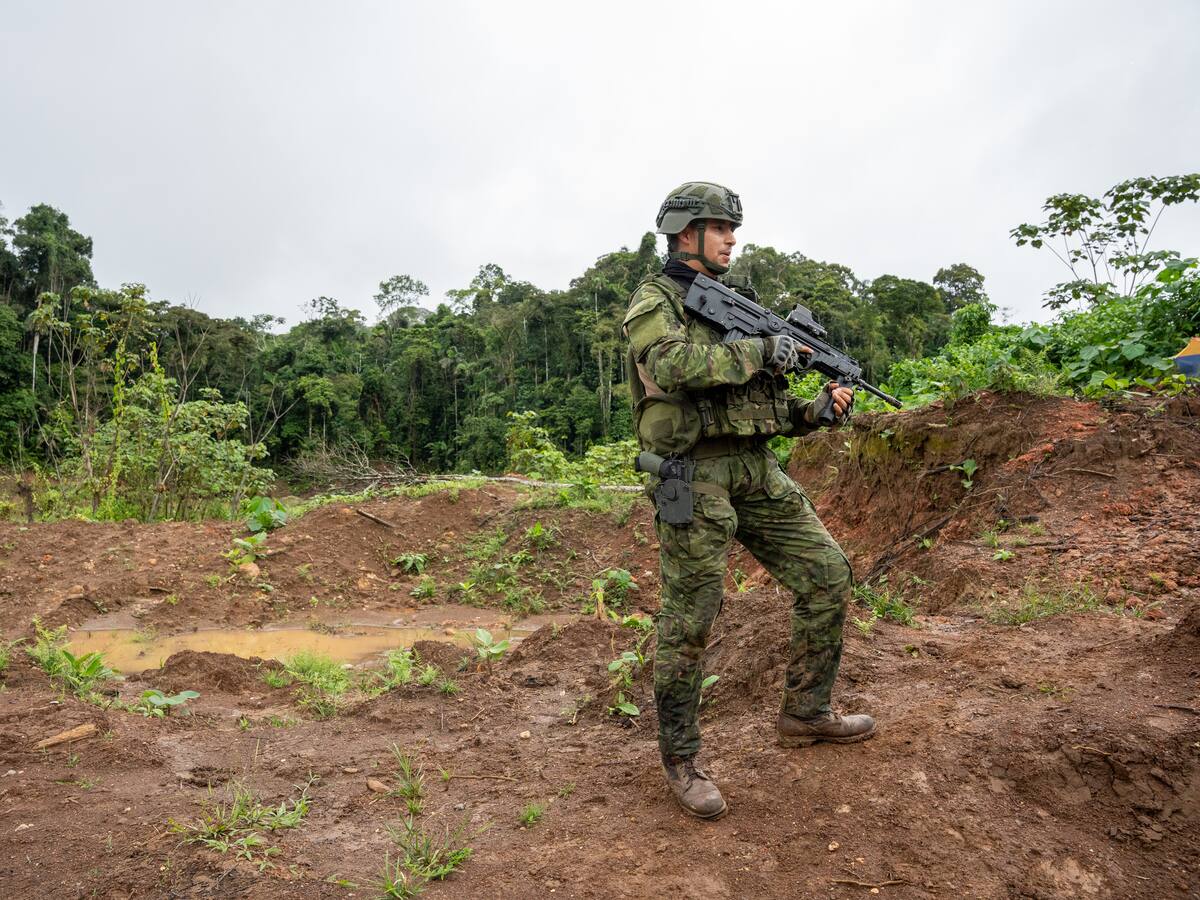 Ejército de Ecuador destruye dos campamentos que pertenecerían a disidencia del ELN