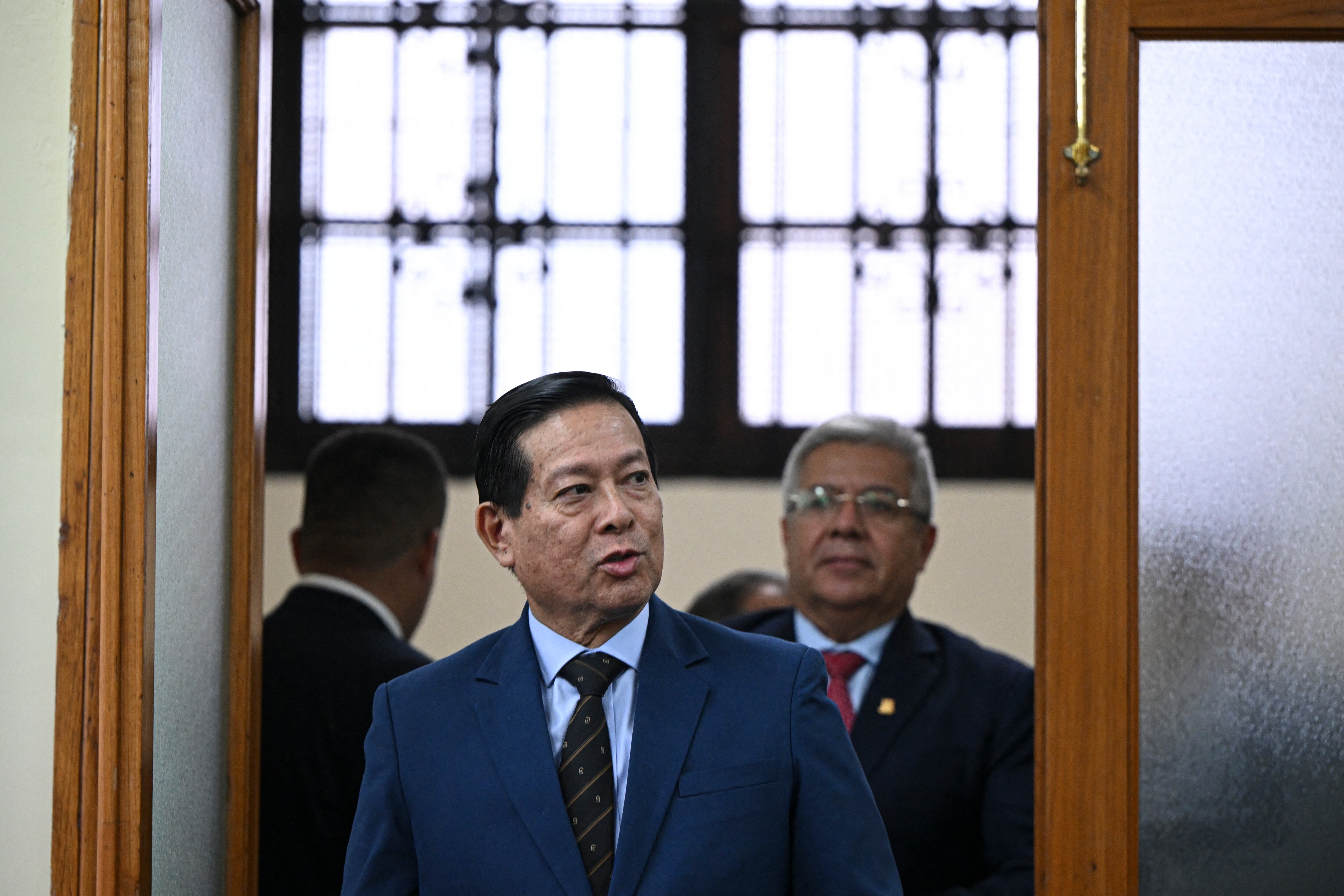 Eduardo Arana primer ministro de Perú. Foto: ERNESTO BENAVIDES/AFP via Getty Images