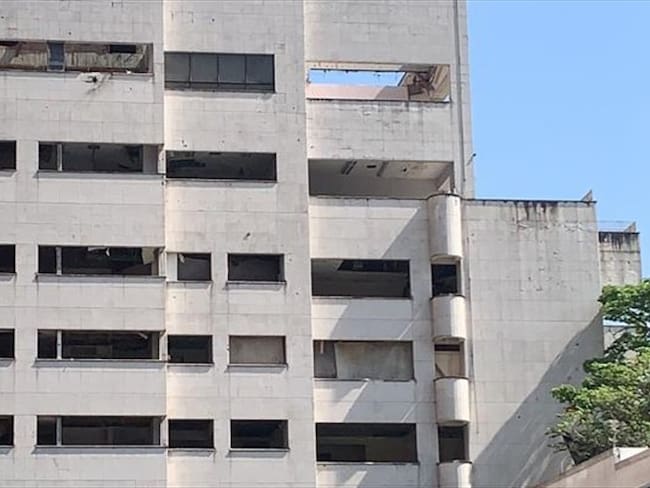[Video] Así fue la implosión del edificio Mónaco en Medellín