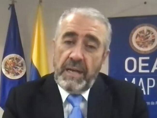 Jefe de la Misión de Apoyo al Proceso de Paz, Roberto Menéndez. Foto: Cortesía: OEA