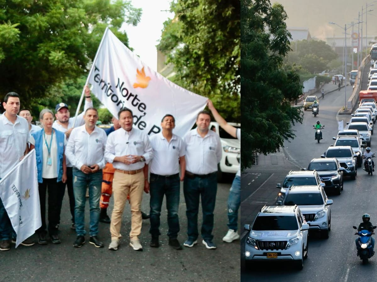 Caravana por la paz en Norte de Santander