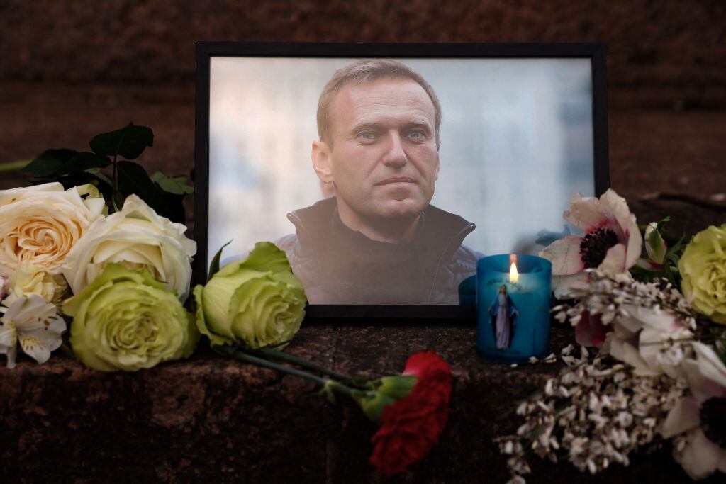 Muerte del influyente opositor ruso Alexei Navalni. (Photo by Ian LANGSDON / AFP) (Photo by IAN LANGSDON/AFP via Getty Images)