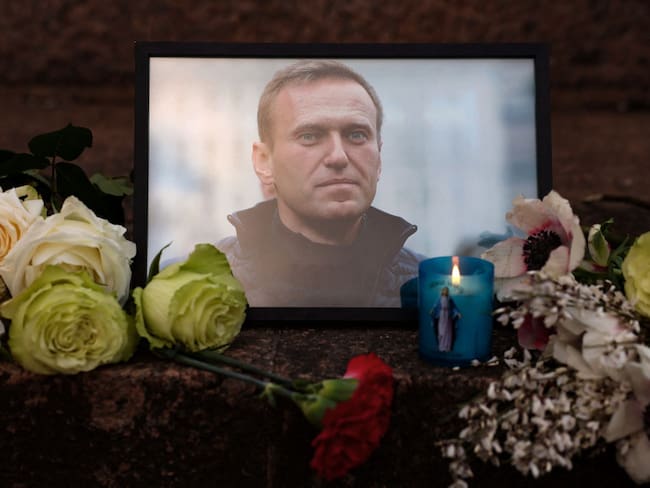 Muerte del influyente opositor ruso Alexei Navalni. (Photo by Ian LANGSDON / AFP) (Photo by IAN LANGSDON/AFP via Getty Images)