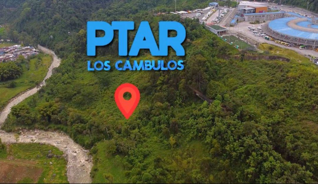 PTAR Los Cámbulos en Manizales.