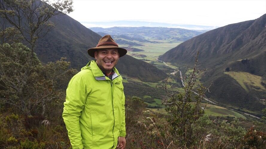 Nuevo director de Corpoboyacá. Foto: Herman Amaya/ Twitter