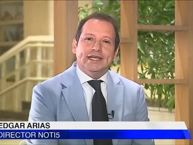 Edgar Arias, director de Noti5. Foto: www.noti5.tv
