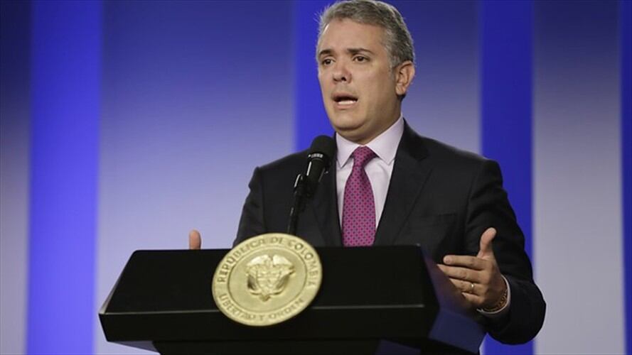 Iván Duque, presidente de Colombia. Foto: Colprensa