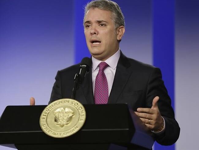 Iván Duque, presidente de Colombia. Foto: Colprensa