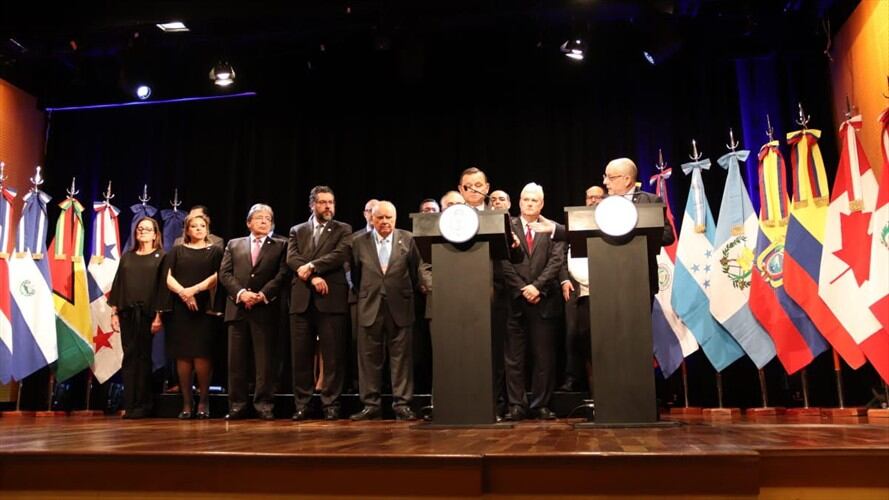 Grupo de Lima apoyará investigación contra aliados de Maduro que protejan al ELN. Foto: Cancillería