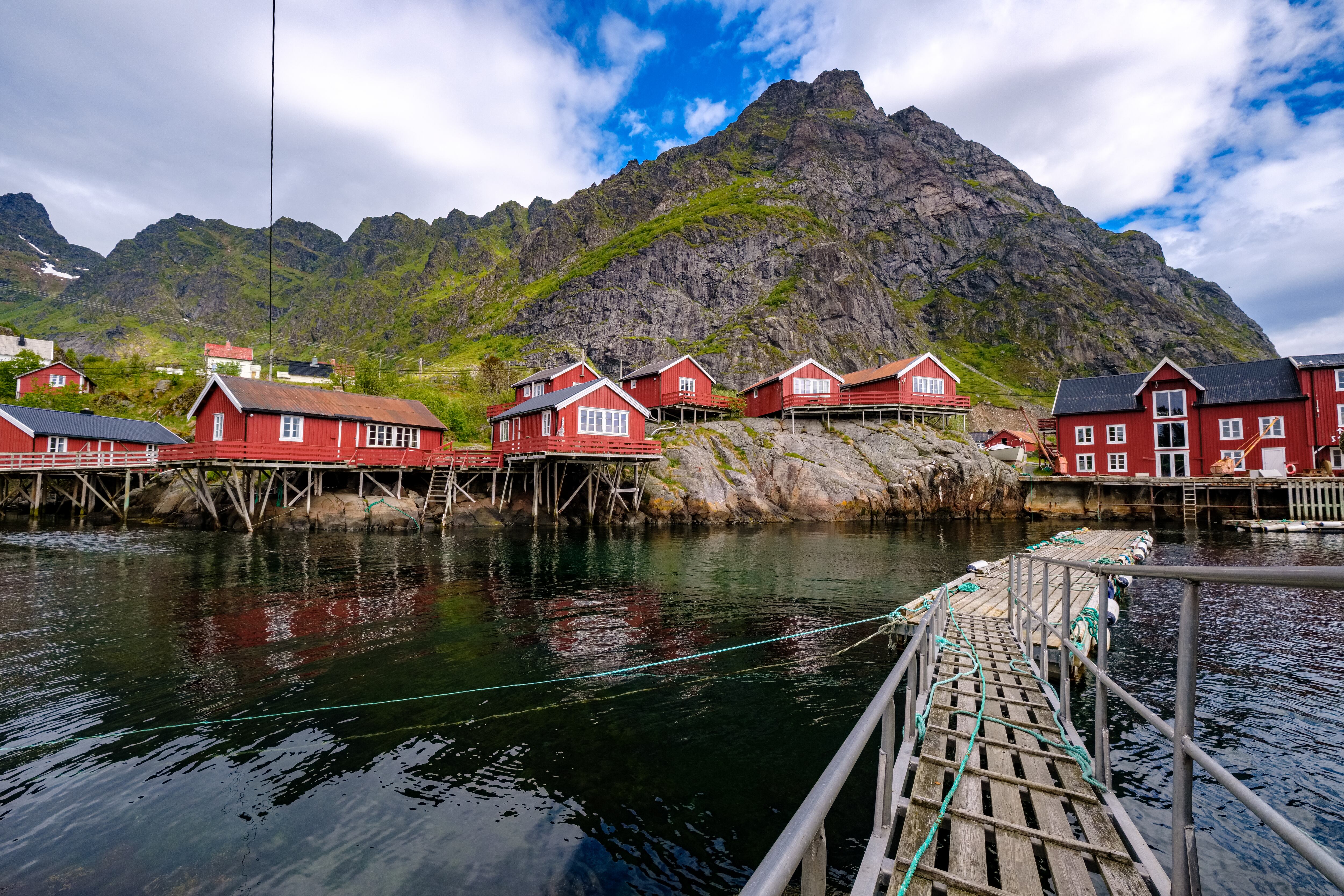 Pueblo noruego  Å en el archipiélago de Lofoten. FOTO: Getty Images