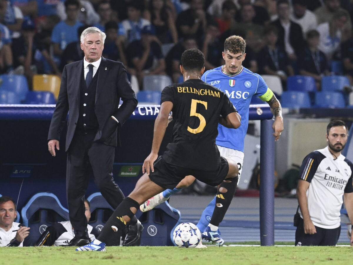 Real Madrid derrotó 3-2 al Napoli en Champions: Bellingham, el protagonista