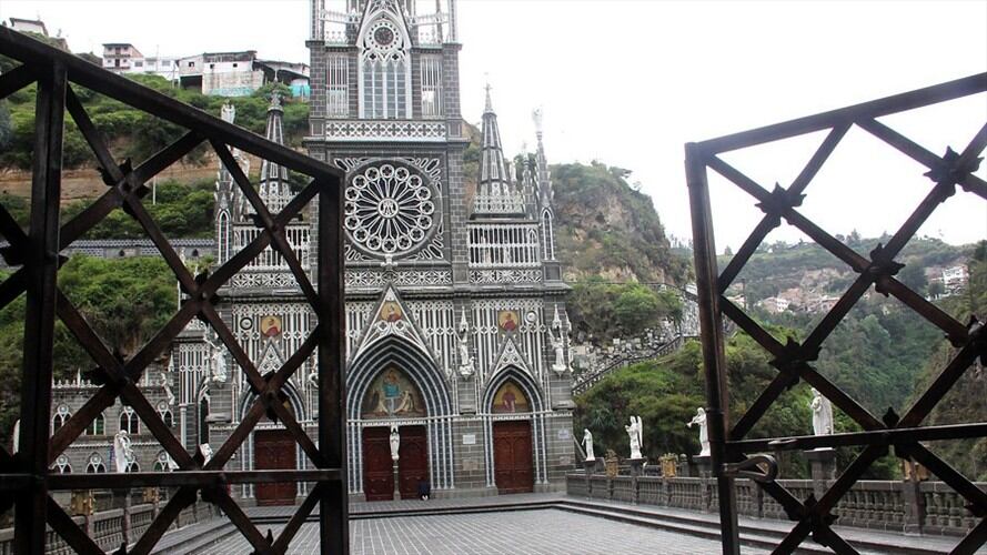 Santuario de Las Lajas . Foto: Colprensa