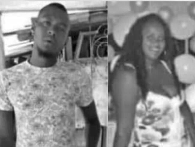 Las víctimas fueron identificadas como Diana Paola Gil y Alejandro Salcedo Gil. Crédito: Alcaldía de Santander de Quilichao.