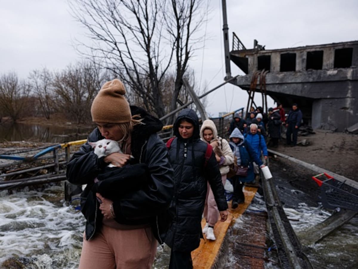 Van 2,5 millones de refugiados y 2 millones de desplazados internos en Ucrania