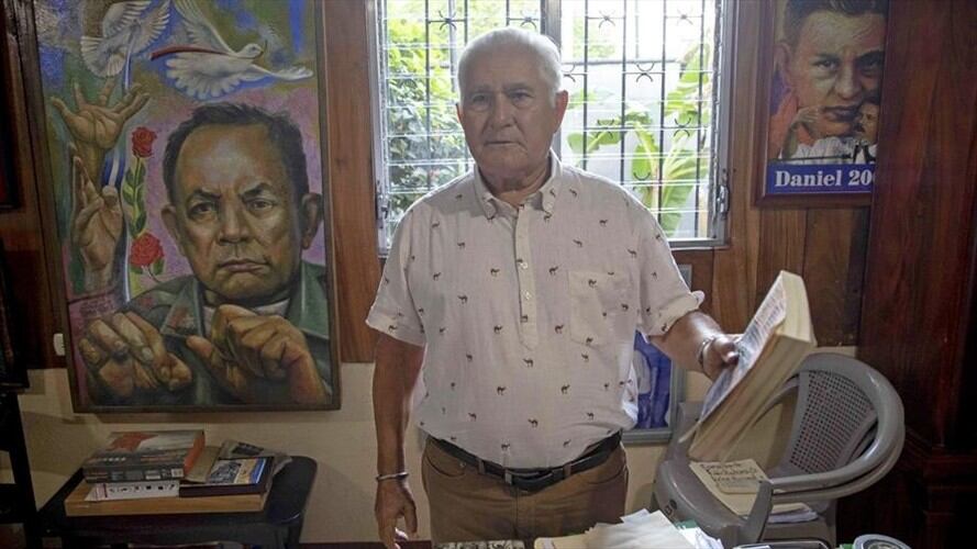 Edén Pastora, exguerrillero nicaragüense. Foto: Agencia EFE