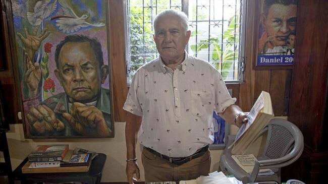 Edén Pastora, exguerrillero nicaragüense. Foto: Agencia EFE