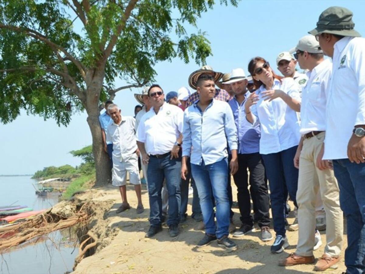 Declararán emergencia en el Magdalena por erosión en Guáimaro