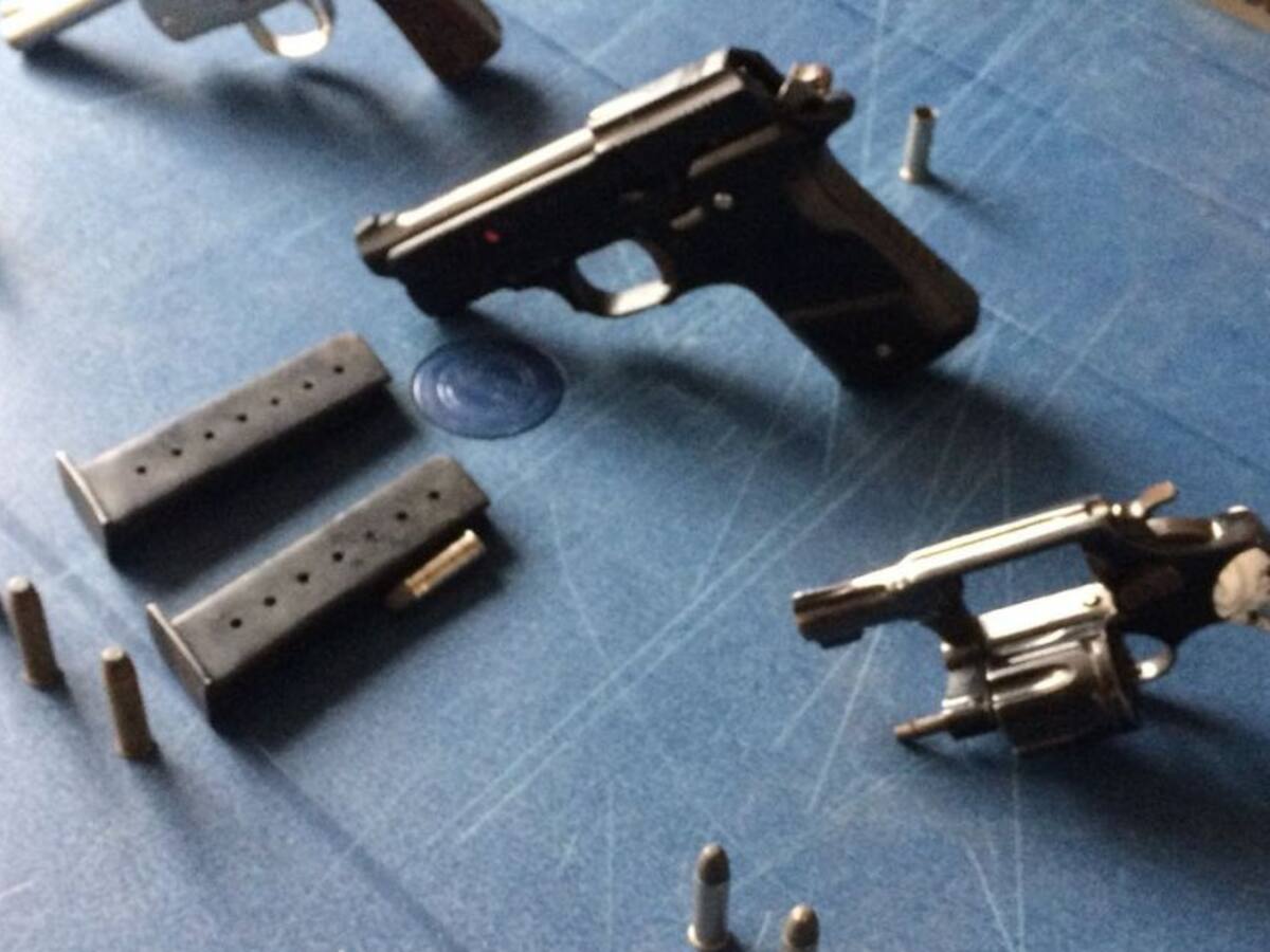 Incautan armas y medicamentos del Tren de Aragua usados para escopolaminar en Bogotá