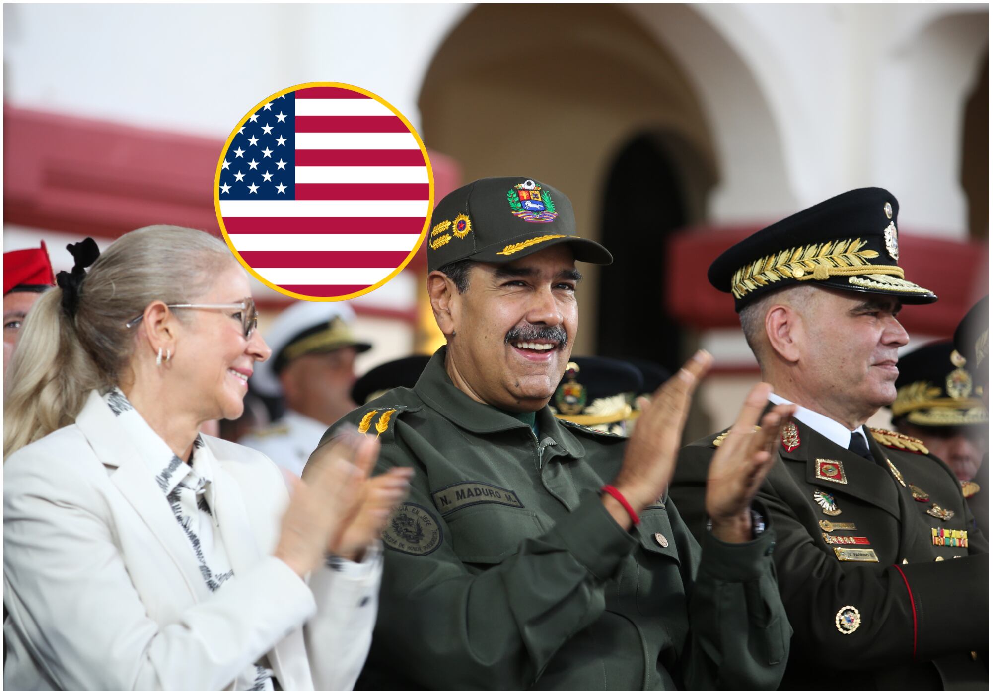 Maduro ordenó despliegue de 4,5 millones de milicianos tras anuncio de recompensa de Estados Unidos. EFE/ Prensa Miraflores.