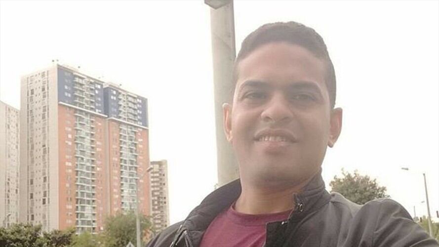 Sergio Andrés Díaz Barrios fue baleado en medio de un atraco, cuando se dirigía a su trabajo.. Foto: Cortesía