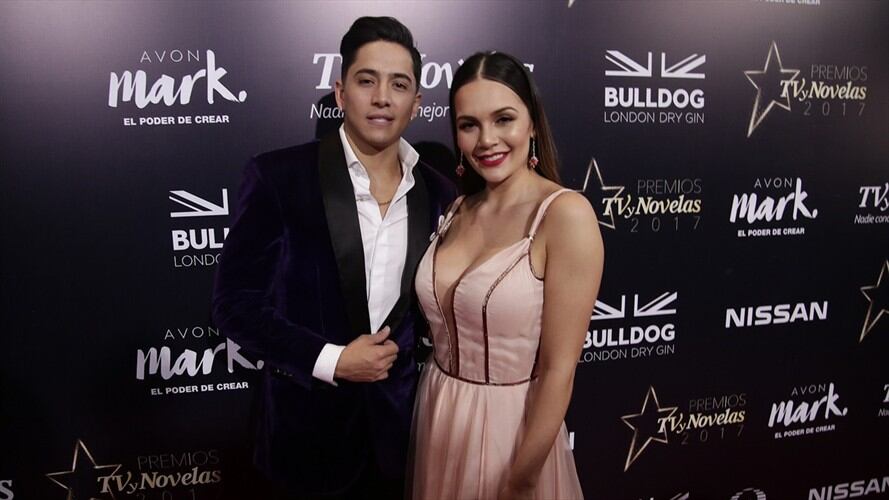 Cantante Andy Rivera y actriz Lina Tejeiro cuando mantenía una relación. Foto: Colprensa - Luisa González