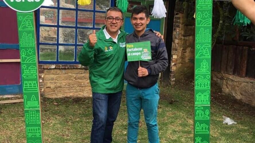 Su liderazgo fue motivación en Sogamoso durante varios años. . Foto: Perfil de Fredy Pérez