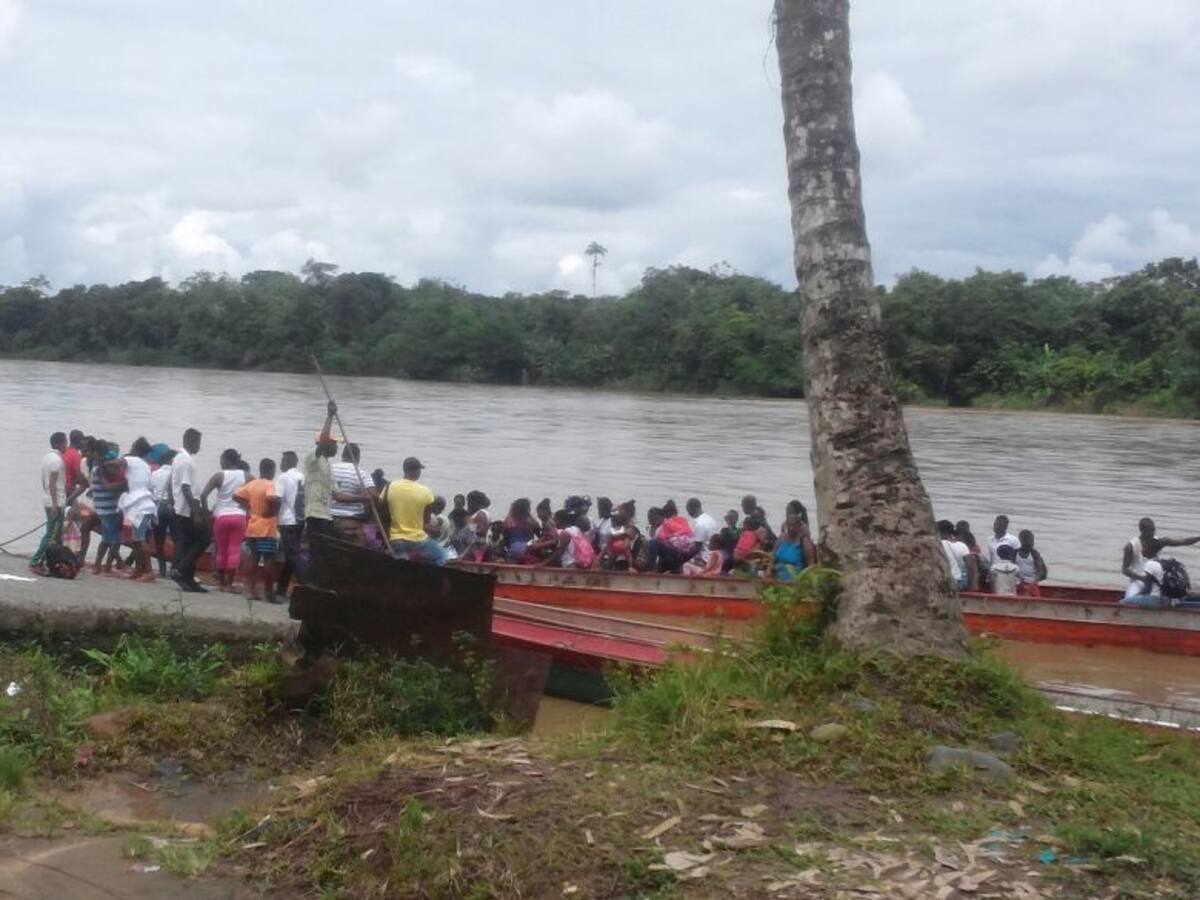 Por desbordamiento de ríos, 850 familias damnificadas en el municipio de Lloró, Chocó
