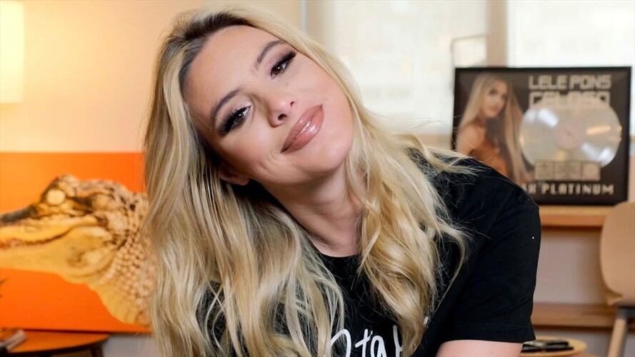 Fuertes críticas a la influencer Lele Pons por posible maltrato animal contra un reptil. Foto: Getty Images