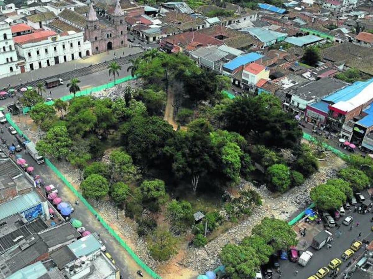 Esperamos entregar obra del parque principal en septiembre de 2023: alcalde de Piedecuesta