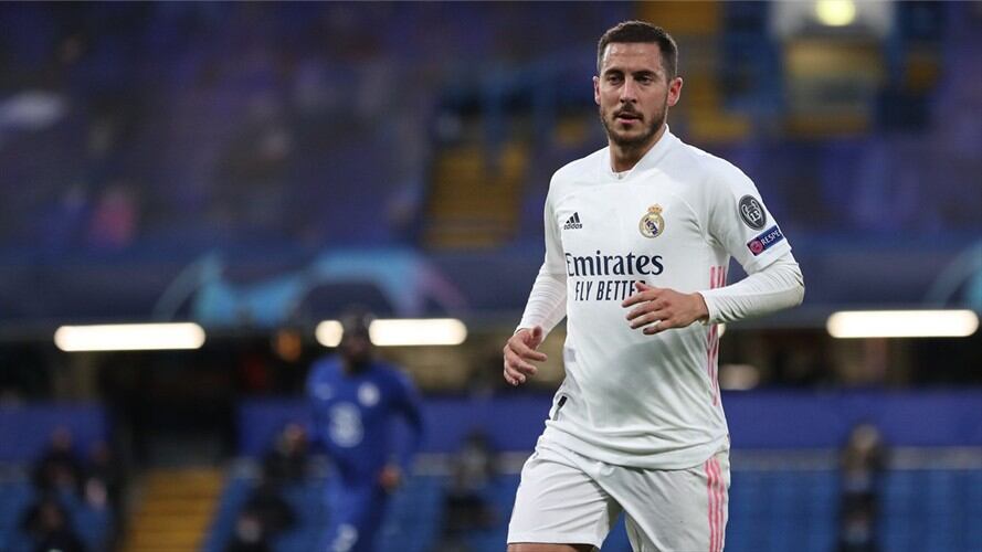 Eden Hzard, jugador del Real Madrid. Foto: James Williamson - AMA/Getty Images