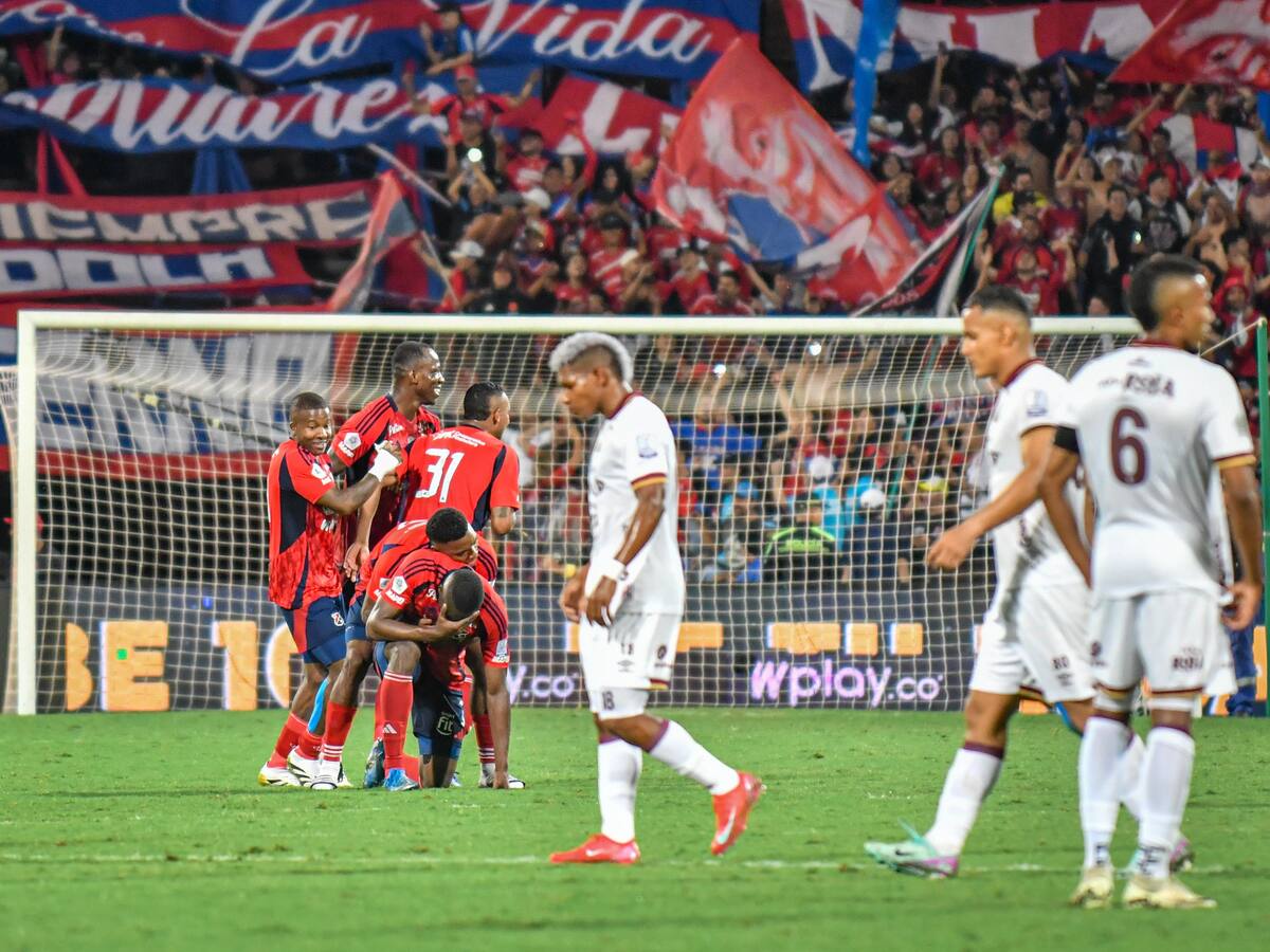 Independiente Medellín derrotó 2-1 al Deportes Tolima y es el primer finalista de la Liga BetPlay