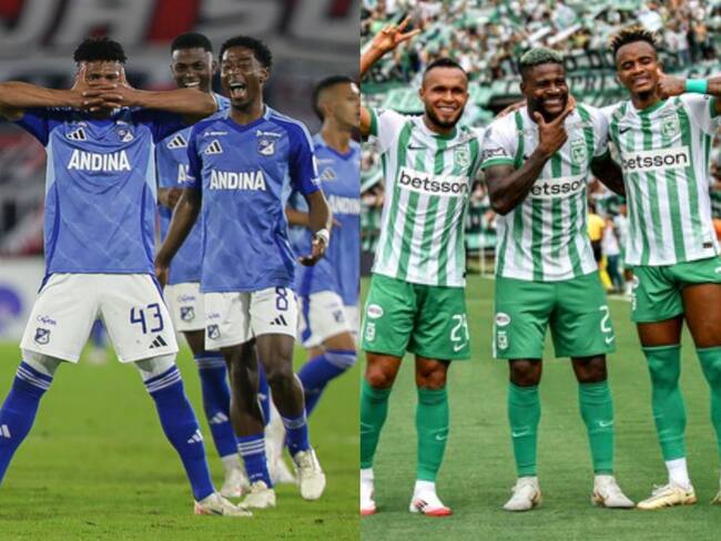 Millonarios vs. Nacional. Fotos: Colprensa.