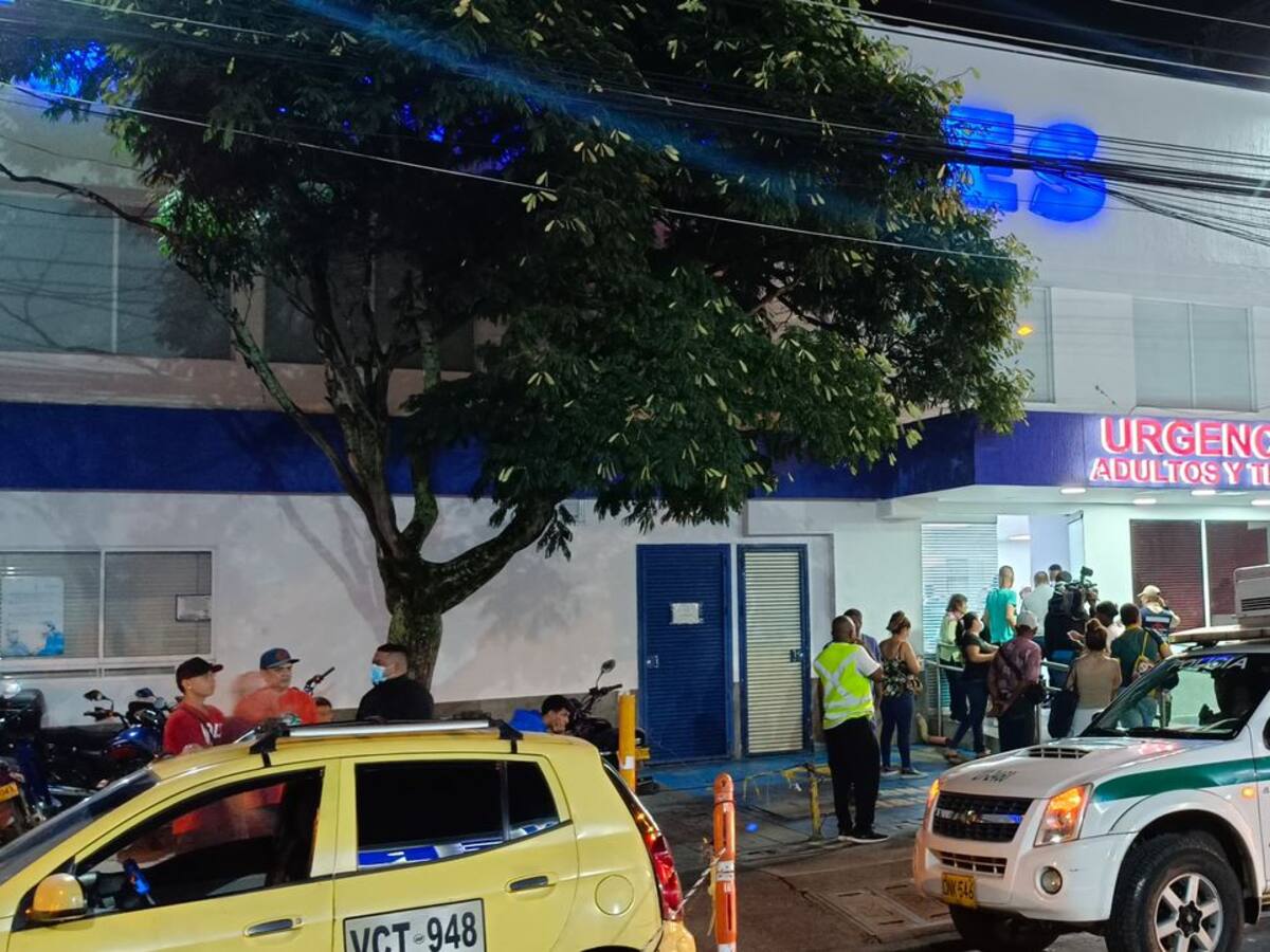 Tiroteo en clínica de Cali deja un muerto y un guarda de seguridad herido