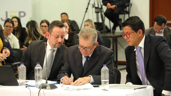 General (r) Mario Montoya. Foto: Twitter @JurisdiccPaz