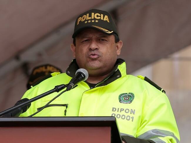 El general Jorge Hernando Nieto afirmó que las investigaciones por el atentado ocurrido en el barrio La Macarena van por buen camino. Foto: Colprensa - Juan Páez