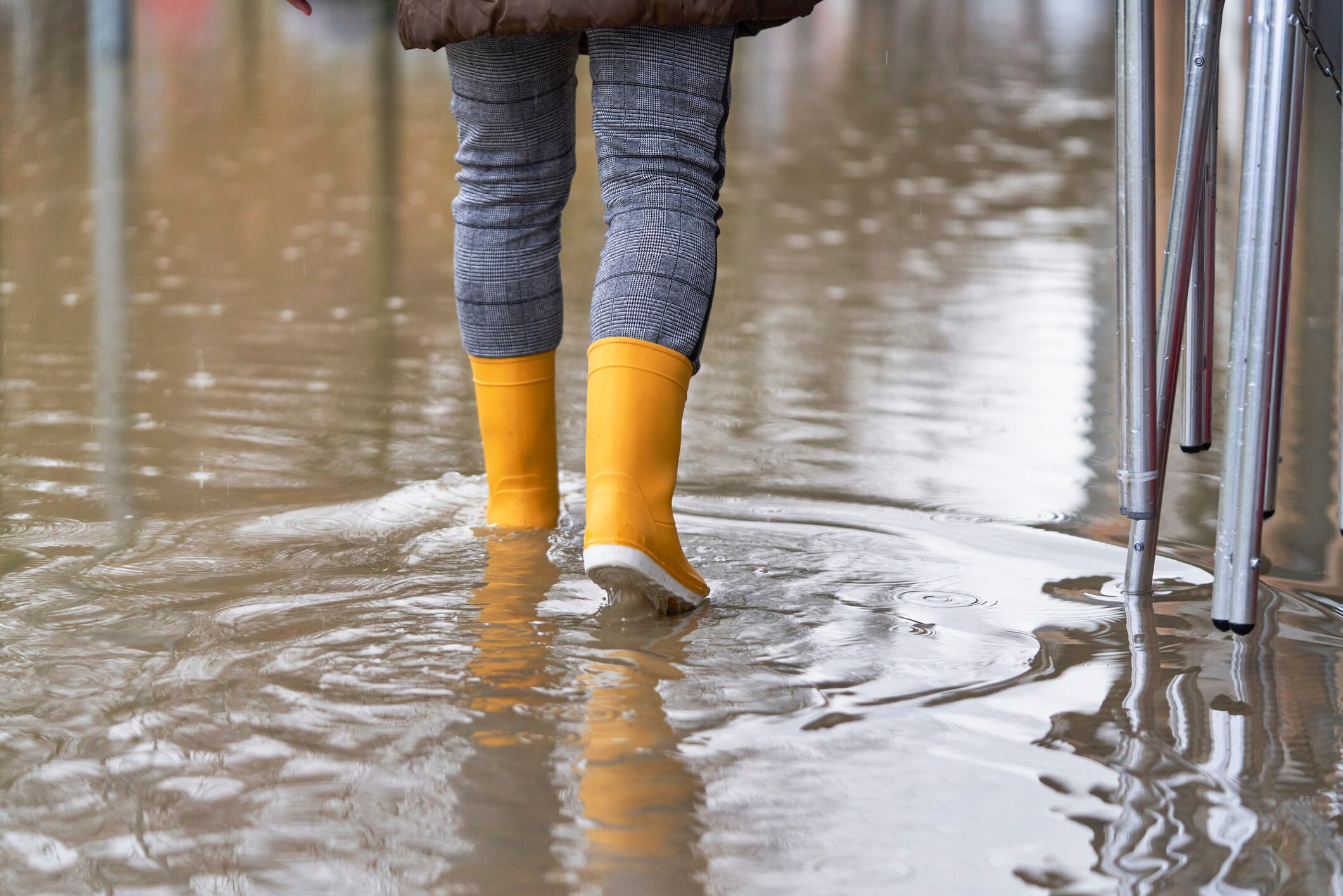 Imagen de referencia de inundaciones. Foto: Getty Images.