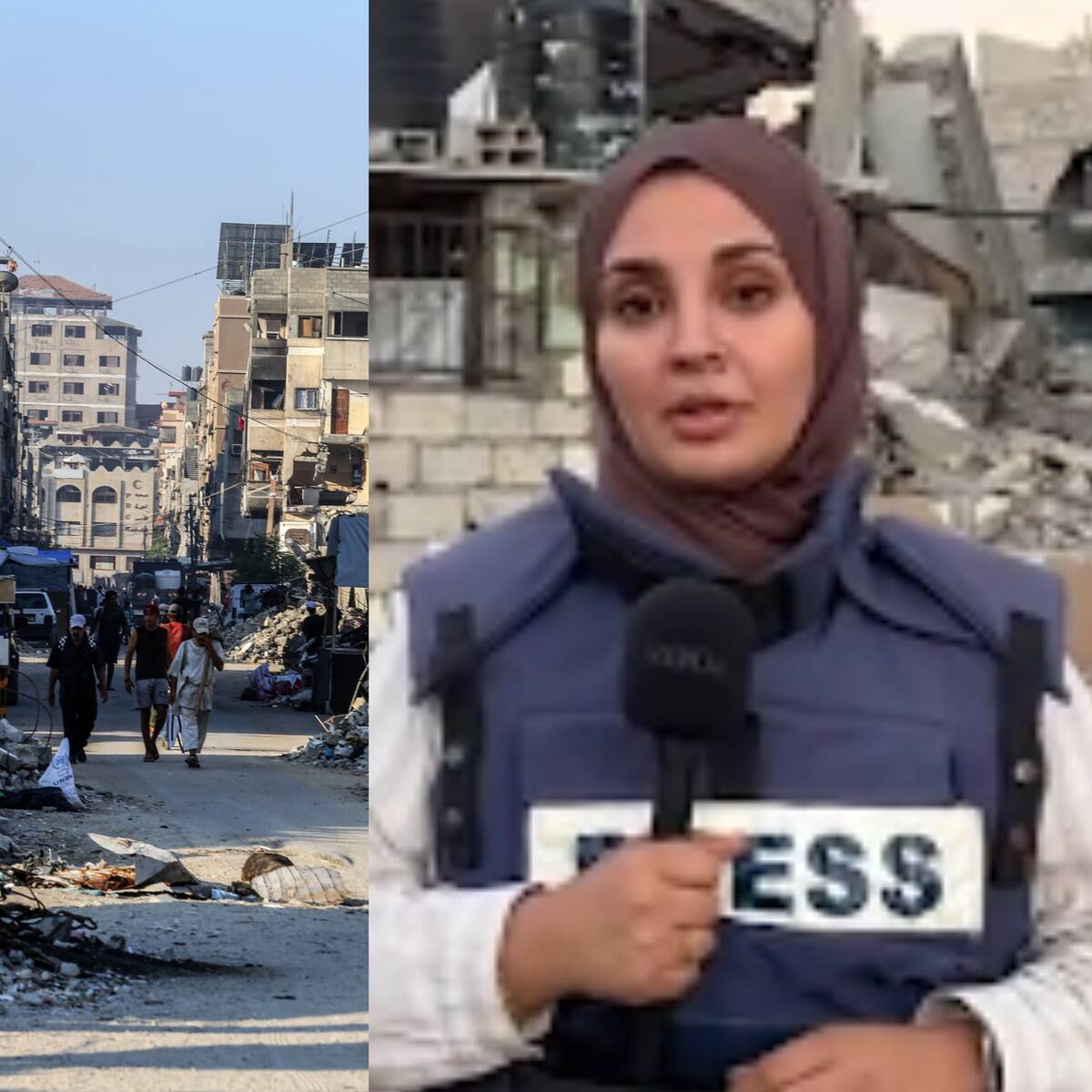 Paso cerca de 24 horas sin comer: Huda, corresponsal de La W en Gaza, por hambruna en la Franja