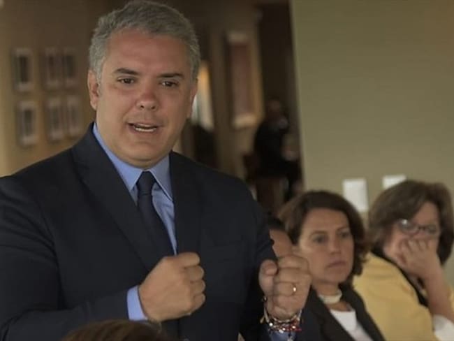 Duque lanza 'plan de choque' contra el crimen organizado. Foto: Colprensa