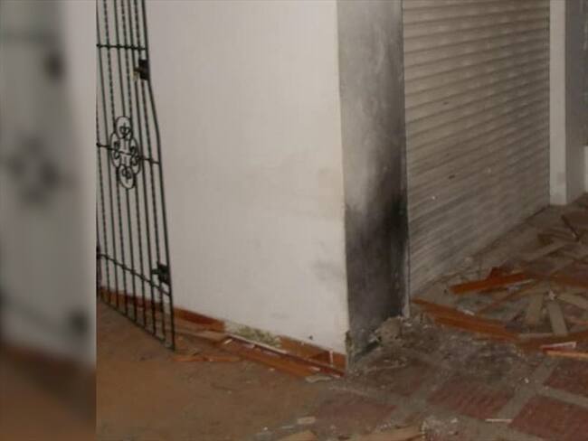 Atentan contra vivienda de candidato a la alcaldía de El Retén (Magdalena). Foto: Cortesía César Cadena