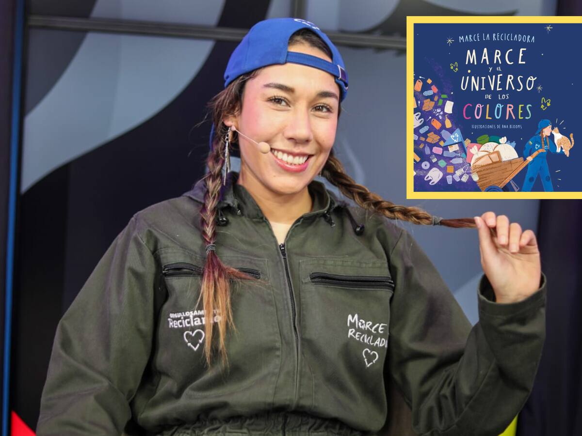 Así es ‘Marce y el Universo de los Colores’, el nuevo libro de ‘Marce La Recicladora’
